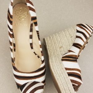 🎆MURICA SALE!🎆Vince Camuto cowhide espadrilles